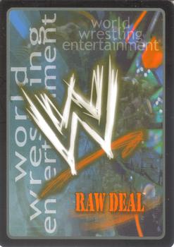 2006 Comic Images WWE Raw Deal: The Great American Bash #158 Ground & Pound Back