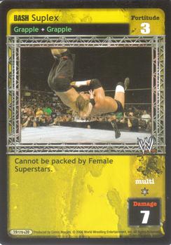 2006 Comic Images WWE Raw Deal: The Great American Bash #19 BASH Suplex Front