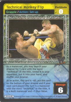2006 Comic Images WWE Raw Deal: The Great American Bash #22 Technical Monkey Flip Front