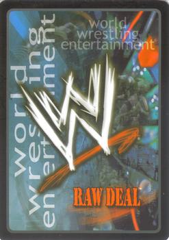 2006 Comic Images WWE Raw Deal: The Great American Bash #25 Precision Reverse Neck Breaker Back