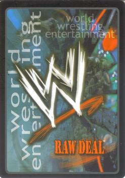 2006 Comic Images WWE Raw Deal: The Great American Bash #27 Dynamic Backbreaker Back