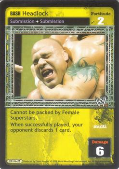 2006 Comic Images WWE Raw Deal: The Great American Bash #28 BASH Headlock Front