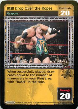 2006 Comic Images WWE Raw Deal: The Great American Bash #26 BASH Drop Over the Ropes Front