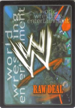 2006 Comic Images WWE Raw Deal: The Great American Bash #63 A No Show Back