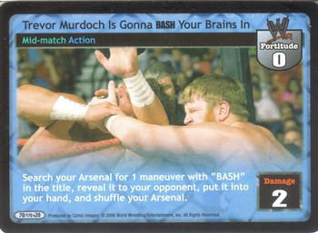 2006 Comic Images WWE Raw Deal: The Great American Bash #70 Trevor Murdoch Is Gonna BASH Your Brains In Front