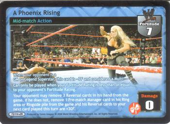2006 Comic Images WWE Raw Deal: The Great American Bash #72 A Phoenix Rising Front