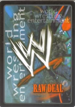 2006 Comic Images WWE Raw Deal: The Great American Bash #74 This Is Between You and Me Back