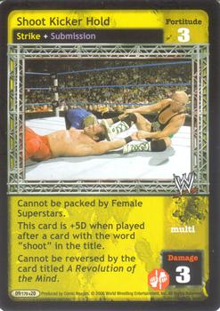 2006 Comic Images WWE Raw Deal: The Great American Bash #9 Shoot Kicker Hold Front