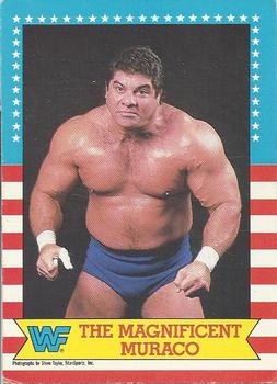 1987 O-Pee-Chee WWF #16 The Magnificant Muraco Front