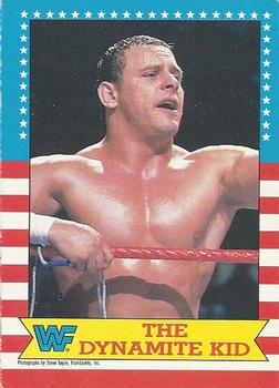 1987 O-Pee-Chee WWF #20 The Dynamite Kid Front