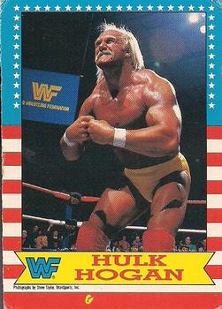 1987 O-Pee-Chee WWF #3 Hulk Hogan Front