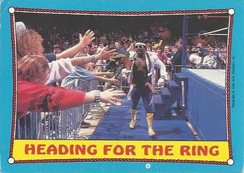 1987 O-Pee-Chee WWF #39 Heading for the Ring Front