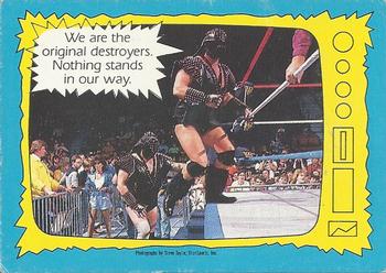 1987 O-Pee-Chee WWF #71 Demolition Front