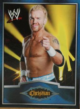 2012 Topps WWE Ringside Relic Dog Tags Inserts #9 Christian Front