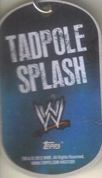 2012 Topps WWE Ringside Relic Dog Tags Inserts - Dog Tags #13 Hornswoggle Back
