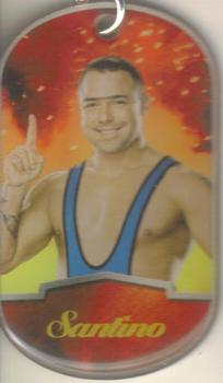 2012 Topps WWE Ringside Relic Dog Tags Inserts - Dog Tags #18 Santino Marella Front
