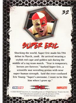 2008 TriStar TNA Impact #32 Super Eric  Back