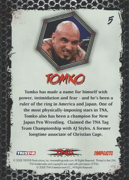 2008 TriStar TNA Impact #5 Tomko  Back