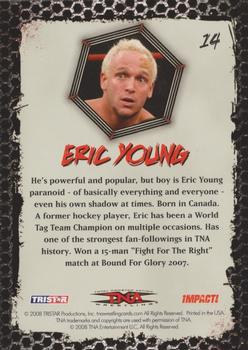 2008 TriStar TNA Impact #14 Eric Young  Back