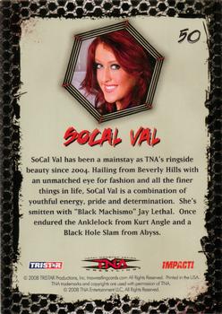 2008 TriStar TNA Impact #50 SoCal Val  Back