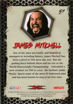 2008 TriStar TNA Impact #57 James Mitchell  Back