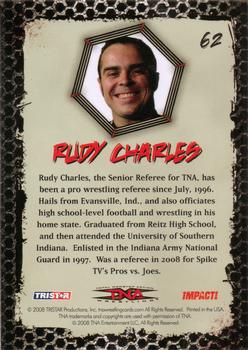 2008 TriStar TNA Impact #62 Rudy Charles  Back