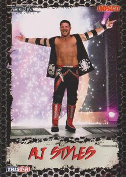 2008 TriStar TNA Impact #4 A.J. Styles  Front