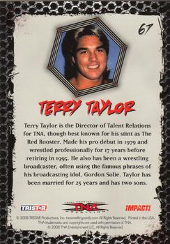 2008 TriStar TNA Impact #67 Terry Taylor  Back