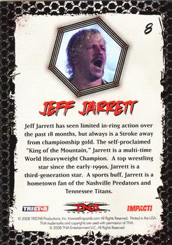 2008 TriStar TNA Impact #8 Jeff Jarrett  Back