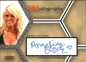 2008 TriStar TNA Impact - Autographs #A-AL Angelina Love  Front