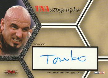 2008 TriStar TNA Impact - Autographs #A-T Tomko  Front
