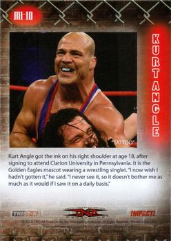 2008 TriStar TNA Impact - Muscles Ink #MI-10 Kurt Angle  Back
