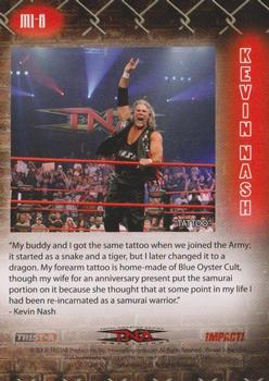 2008 TriStar TNA Impact - Muscles Ink #MI-8 Kevin Nash  Back