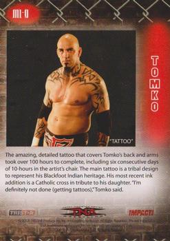 2008 TriStar TNA Impact - Muscles Ink #MI-9 Tomko  Back