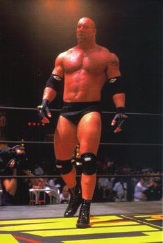 1998 Panini WCW/nWo Photocards #14 Goldberg Front