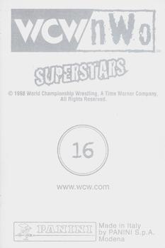 1998 Panini WCW/nWo Photocards #16 Disco Inferno Back