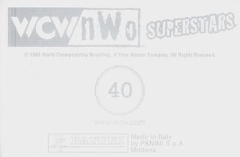 1998 Panini WCW/nWo Photocards #40 Scott Hall Back