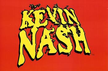 1998 Panini WCW/nWo Photocards #43 Kevin Nash Logo Front