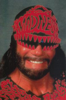 1998 Panini WCW/nWo Photocards #45 Macho Man Randy Savage Front