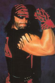 1998 Panini WCW/nWo Photocards #47 Macho Man Randy Savage Front
