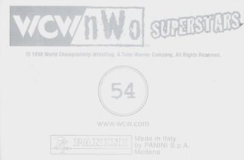 1998 Panini WCW/nWo Photocards #54 Lex Luger Back