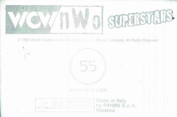 1998 Panini WCW/nWo Photocards #55 Lex Luger Logo Back