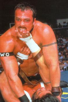 1998 Panini WCW/nWo Photocards #59 Buff Bagwell Front