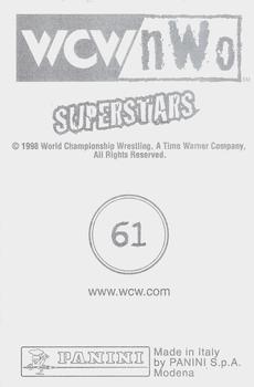 1998 Panini WCW/nWo Photocards #61 Rick Steiner Back