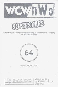 1998 Panini WCW/nWo Photocards #64 Scott Steiner Back