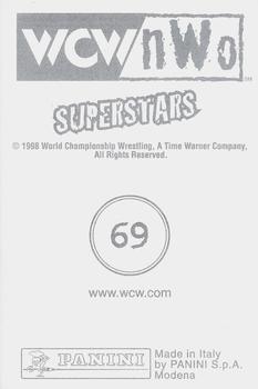 1998 Panini WCW/nWo Photocards #69 Rowdy Roddy Piper Back