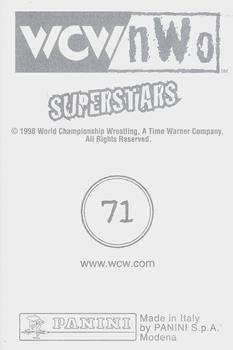 1998 Panini WCW/nWo Photocards #71 Rowdy Roddy Piper Back