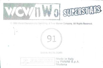 1998 Panini WCW/nWo Photocards #91 Dean Malenko Logo Back