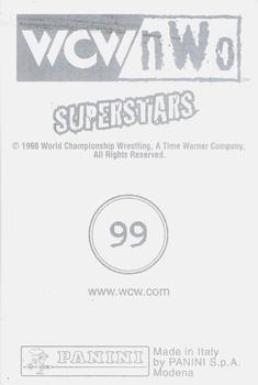 1998 Panini WCW/nWo Photocards #99 Bret Hart Back