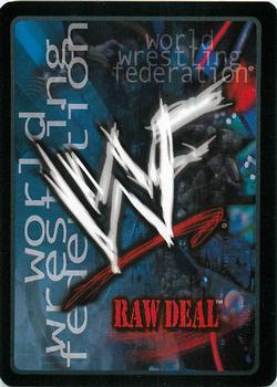 2001 Comic Images WWF Raw Deal: Fully Loaded #16 Knee Lift Back